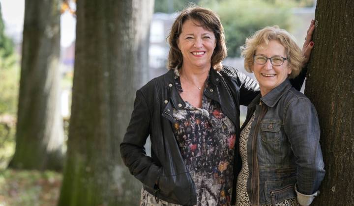 Inge Koopmans (links) en Tonny van der Velden